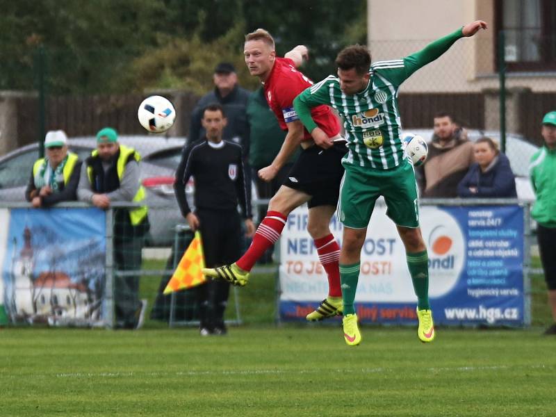 Sokol Hostouň - Sportovní sdružení Ostrá 1:0 (0:0) Pen: 7:6, Divize B, 24. 9. 2017