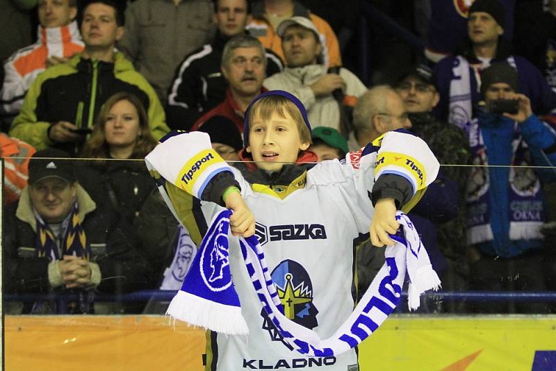 Rytíři s podporou loučícího se Jaromíra Jágra udolali Litvínov. Zlaté body. // Rytíři Kladno – HC Verva Litvínov 3:2, hráno 8. 1. 2013