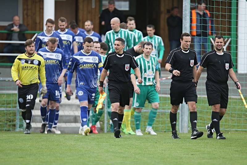 Sokol Hostouň - SK Kladno 2:0, Divize B, 28. 4. 2019