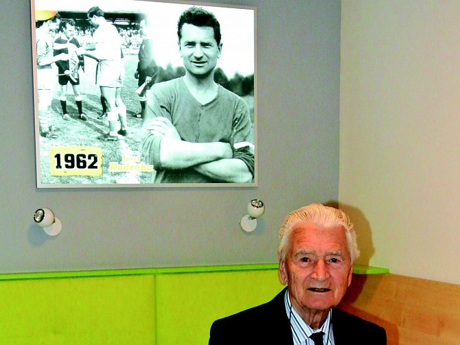 1962. Takové je číslo pokoje sporthotelu, jež je spjaté s kariérou fotbalisty Josefa Kadraby (na snímku).