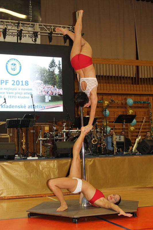 Oslava 110 let kladenské atletiky ve Sportovní hale Kladno.