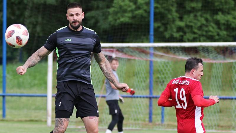 SK Baník Libušín - SK Chlumec 1:6 (0:5), 1.A. tř., 21. 5. 2022