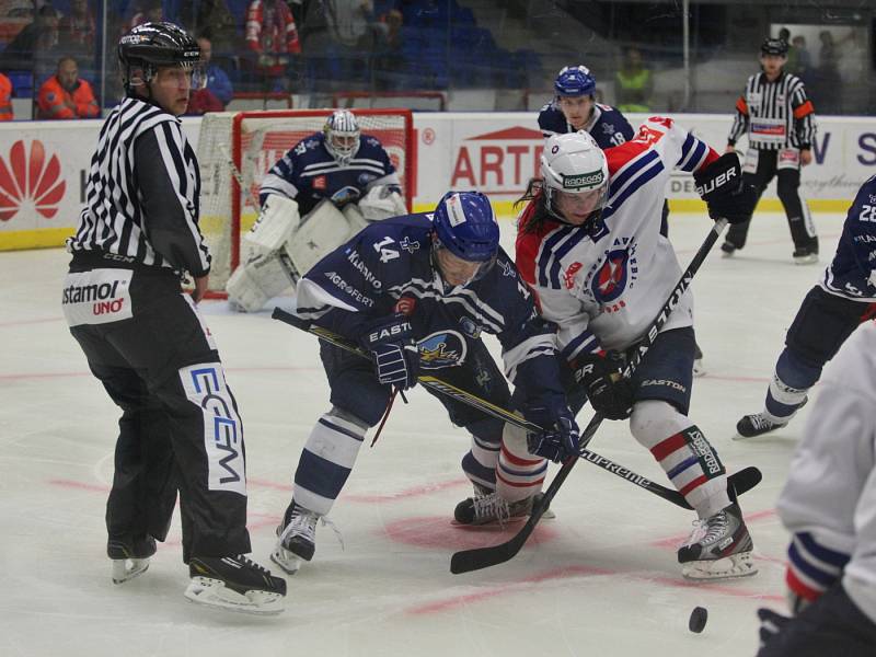 Rytíři Kladno – Horácká Slavia Třebíč 1:2 sn, WSM liga LH, 14. 9. 2015