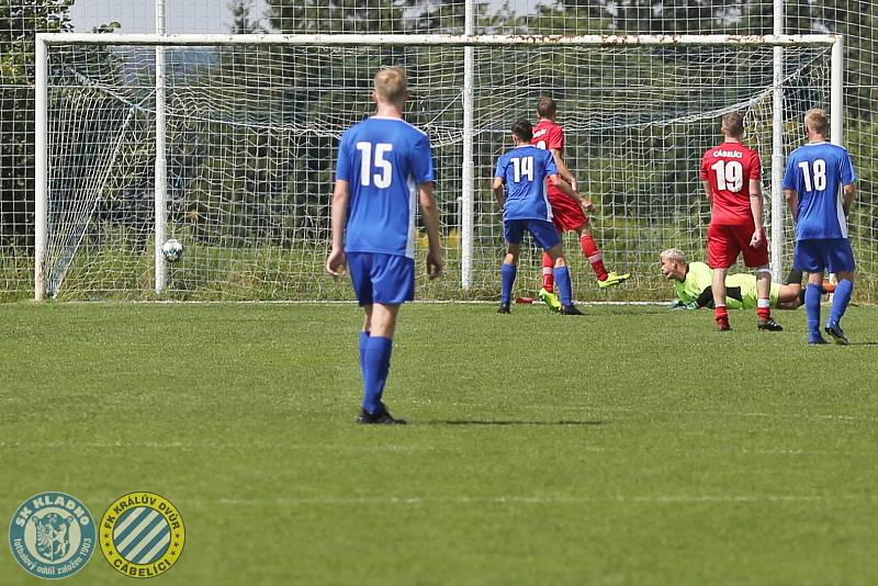 Kladno - Králův Dvůr 3:0, příprava, 25. 7. 2020