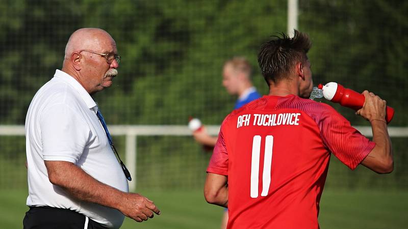 AFK Tuchlovice - TK Slovan Lysá nad Labem 2:1 (2:1), KP 18. 6. 2022