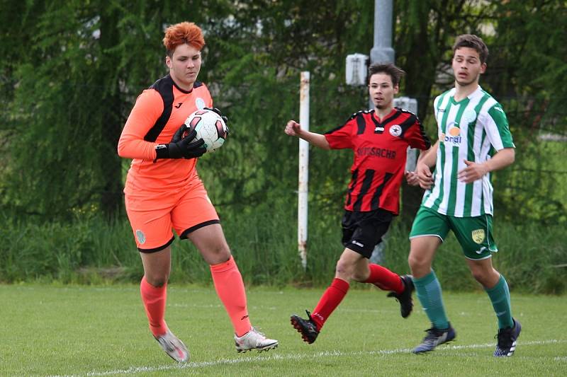 Sokol Hostouň - Baník Švermov 4:0 / Regionální mini liga 2021 (U19) 22. 5. 2021