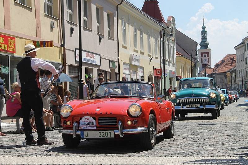 Slánský okruh 2018 navštívil v rámci oslav 100. výročí založení Československa i prezident T.G. Masaryk