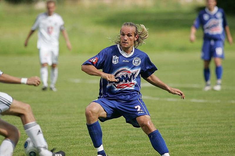 SK Kladno - Hradec Králové. Kladenský Tomáš Strnad