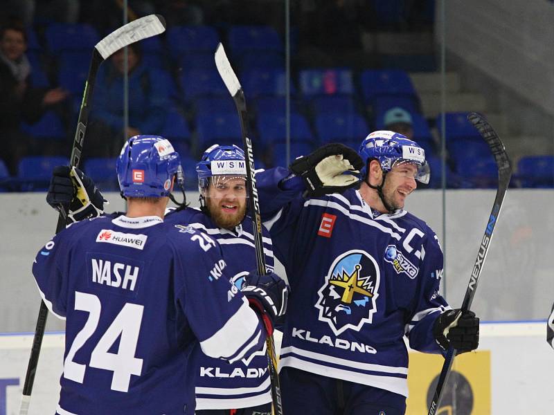 Rytíři přejeli Benátky, diváci se dočkali hokejové radosti // Rytíři Kladno – HC Benátky 7:2, WSM liga LH, 10. 10  2015