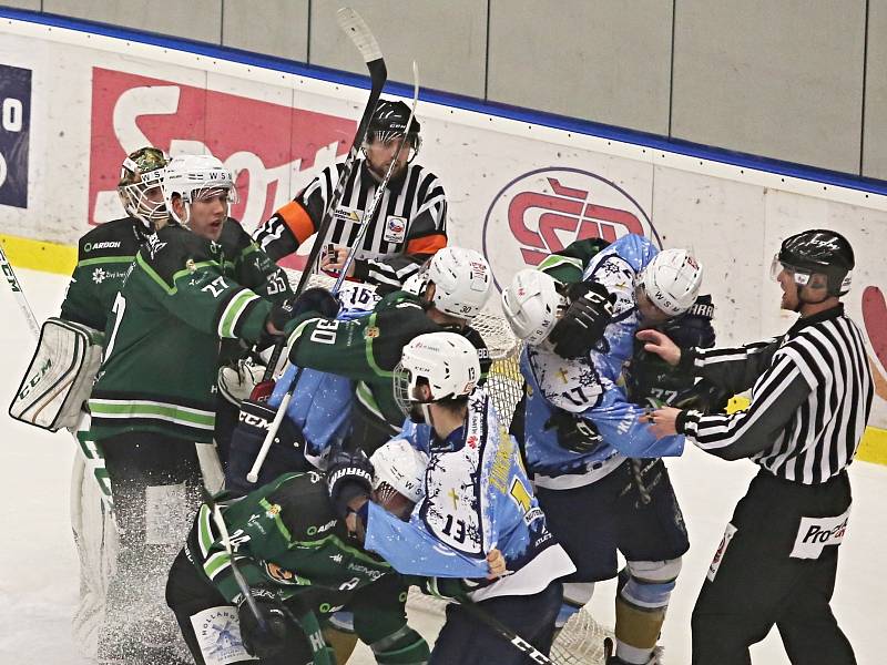 Rytíři Kladno – HC Energie Karlovy Vary 3:2 sn WSM liga, 20. 12. 2017