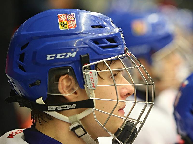 Česká republika - Finsko 3:2 sn, příprava U17 - 30. 12. 2018 Čez Stadion Kladno