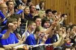 Nejvěrnější z věrných - kladenský fanklub /  Brownhouse Volleyball.cz Kladno - Dukla Liberec 3:0 , 6. finalový zápas Vol. Kooperativa elh mužů 2009/10, hráno 6.5.2010 - Kladno je mistrem ligy pro sezonu 2009/10 (serie 4:2)