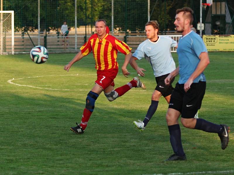 Sokol Lidice - SK Slaný B 4:3 pk, OP Kladno, 12. 9. 2015