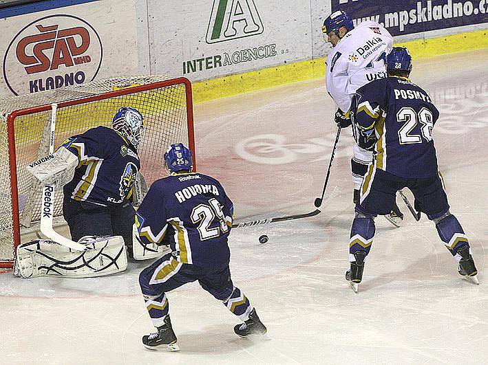 Rytíři Kladno - HC Vítkovice 3 : 4 , 44. kolo ELH 2011-12, hráné 29.1.12