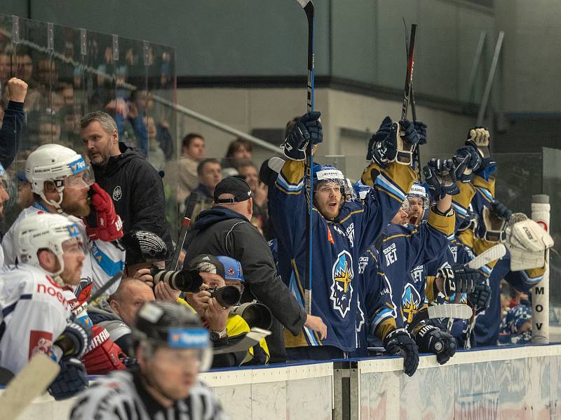 Kladno porazilo Piráty 2:1 dvěma góly z hokejky Jaromíra Jágra.