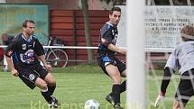 SK Kladno - Graffin Vlašim 2:1 (1:0), přípravné fotbalové utkání, hráno 15.7.2009 ve Velvarech