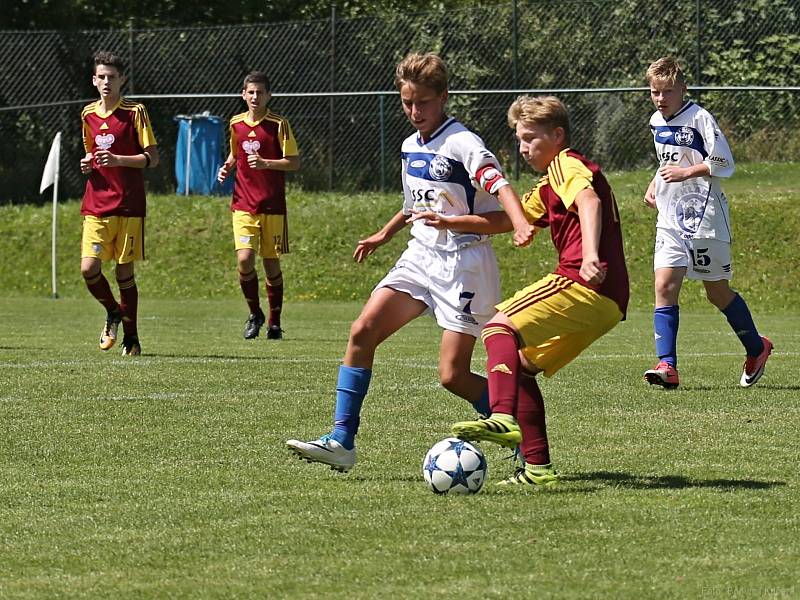 Kladenský pohár 2017. Turnaj pro kategorii U15 proběhl poslední červencový víkend na Stadionu Františka Kloze