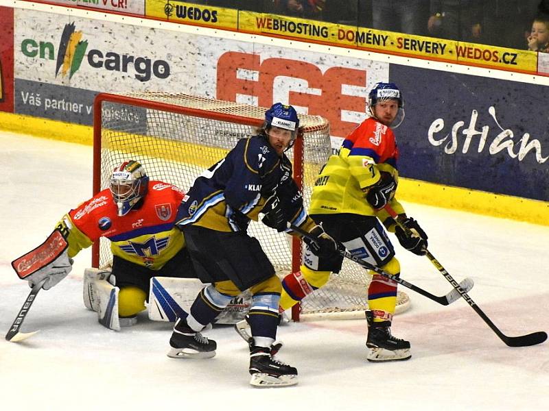 Kladno vyhrálo v Českých Budějovicích 4:2 a slaví návrat do extraligy.