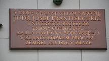 7. zastavení – Fričova ulice č.p. 148. V tomto domě se narodil Josef František Frič.