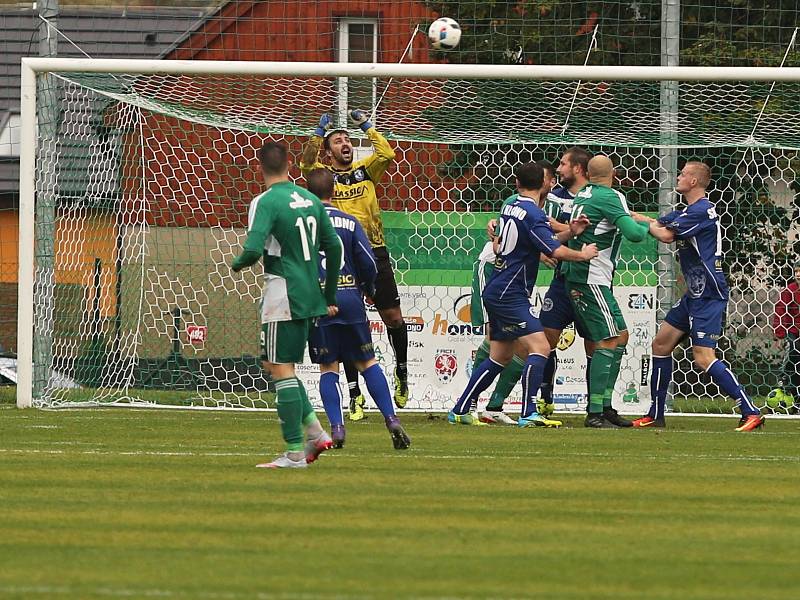 Sokol Hostouň - SK Kladno 1:3, Divize B, 8. 10. 2017