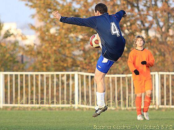 Sparta Kladno - FC Čechie Velká Dobrá B 7:0, OP - 7.11.2009