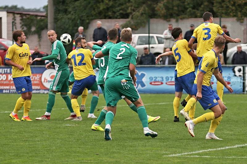 Sokol Hostouň - FC Písek 0:1, FORTUNA:ČFL, 8. 9. 2019