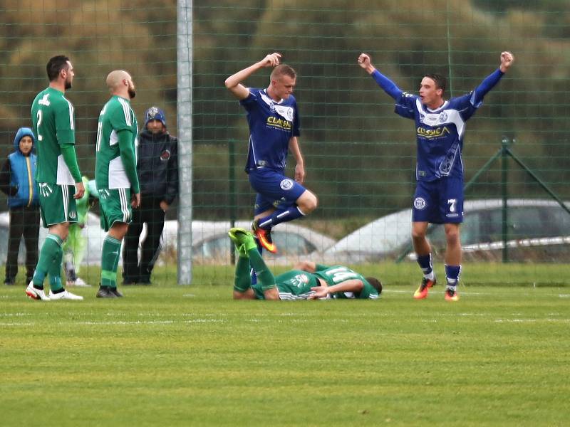 Sokol Hostouň - SK Kladno 1:3, Divize B, 8. 10. 2017