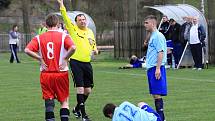 Dřetovice - Slavoj Kladno 3:0 , utkání III. tř. okr. Kladno, 2011/12, hráno 14.4.2012