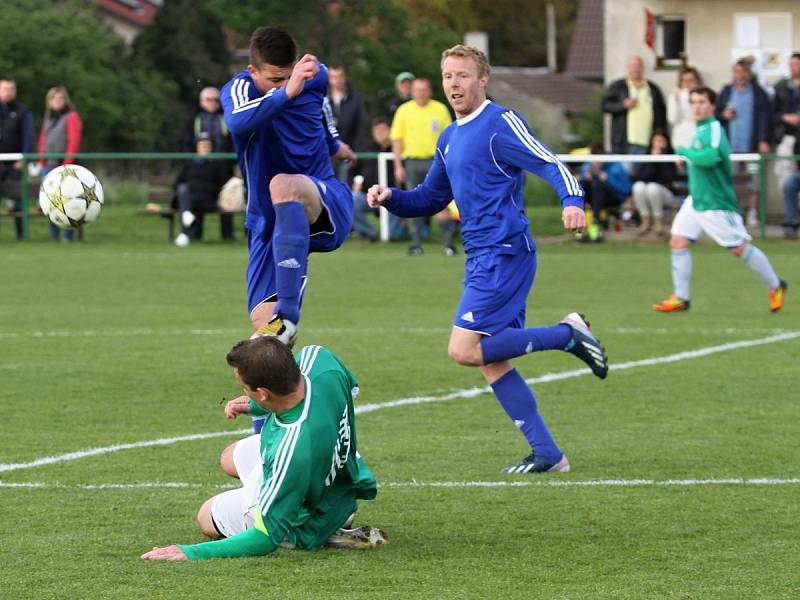 Sokol Hostouň - SK Hvozdnice 1:1, I.A. tř., 4.5.2014