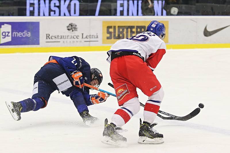 Česká republika - Finsko 3:2 sn, příprava U17 - 30. 12. 2018 Čez Stadion Kladno