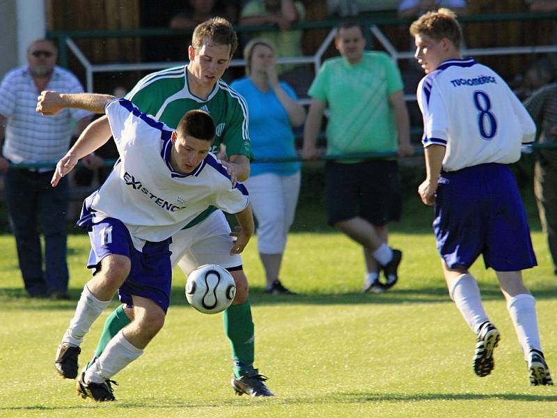 Sokol Hostouň - Sokol Tuchoměřice 3:1 , utkání I.B, tř.sk.B, 2009/10, hráno 6.6.2010 - 24.k.