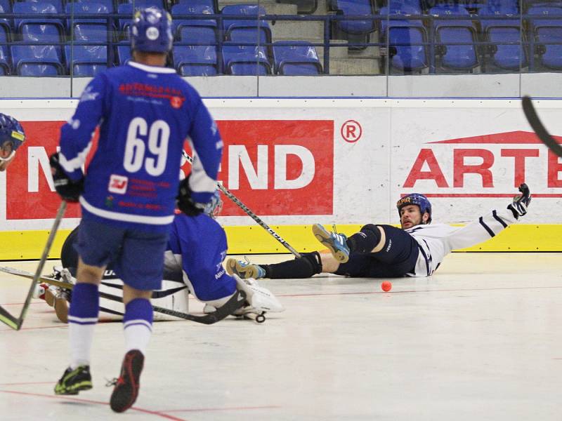 HBC Alpiq Kladno - HBC Autosklo H.A.K. Pardubice 2:3 prodl.