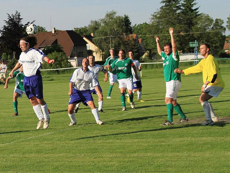 Sokol Hostouň - Sokol Tuchoměřice 3:1 , utkání I.B, tř.sk.B, 2009/10, hráno 6.6.2010 - 24.k.