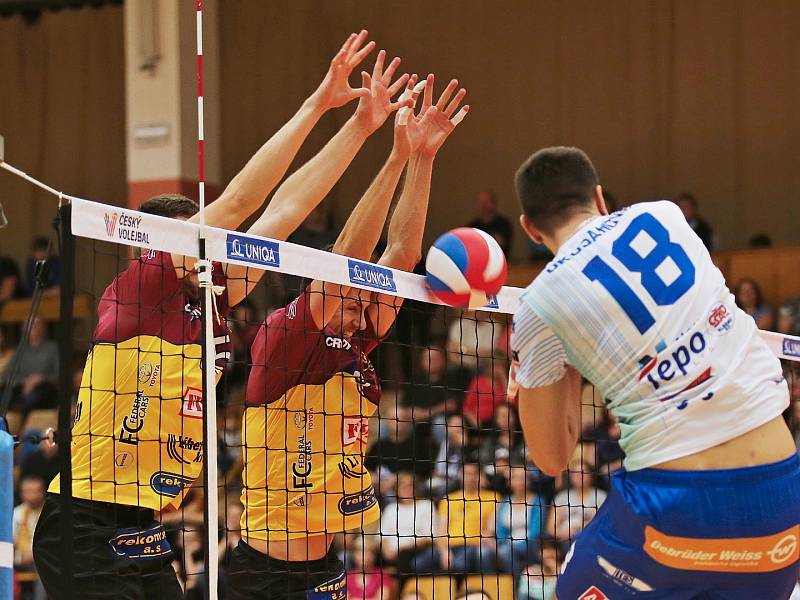 Kladno volejbal cz - Dukla Liberec 3:1 / Kladno, 26. 10 . 2019