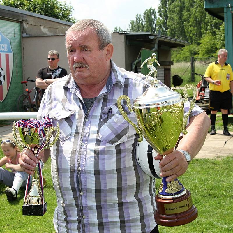 Lidický pohár 2013, finálový turnaj mladších žáků, 52. ročník , hráno 8.6.2013. Pořadí:  Hrdlív, Olovnice, Brandýsek