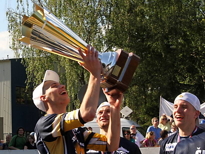 Kladno je mistrem! // HBC ALPIQ Kladno - HBC Autosklo-H.A.K. Pardubice 2:0, 31. 5. 2014