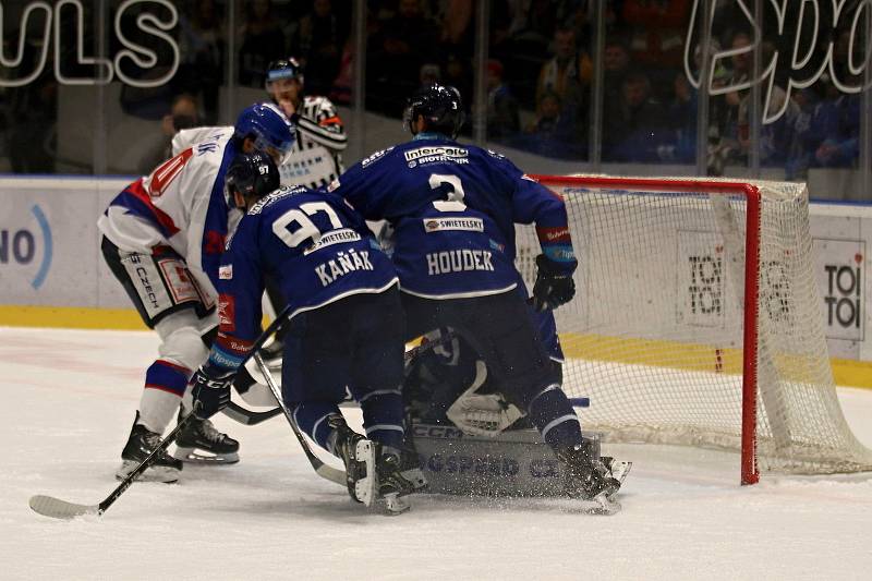 Kladno v retro dresech se znakem Poldi hostilo Plzeň. Foto: Antonín Vydra