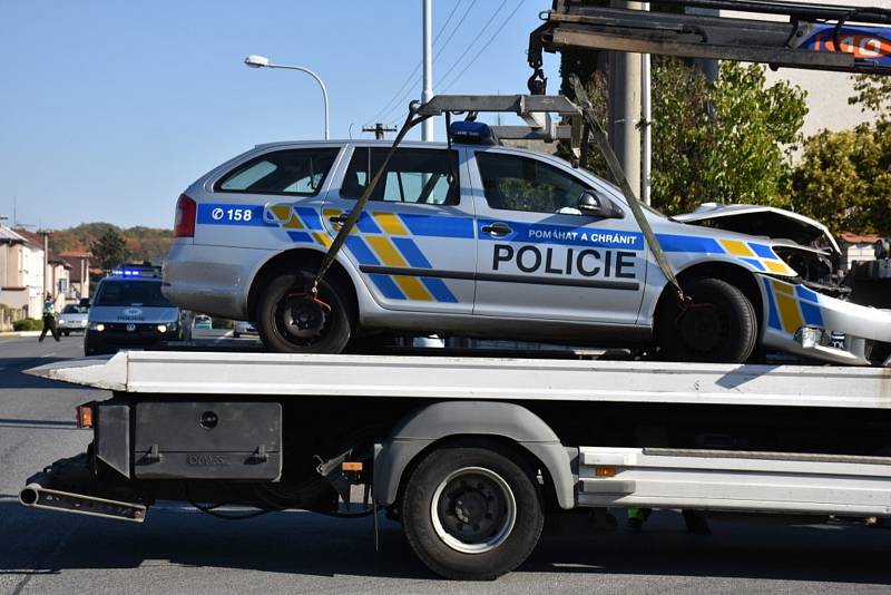 Policejní honička ve Slaném skončila málem tragédií.