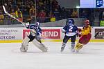 Kladno - Jihlava, čtvrtý zápas play off, hosté vítězí v prodloužení.