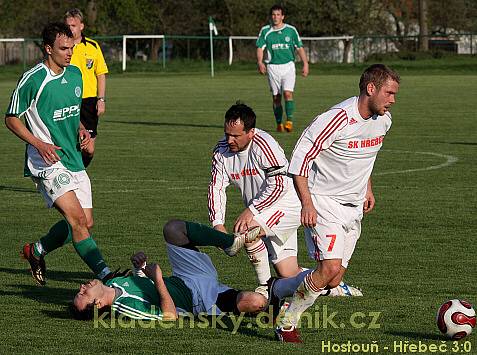 Hostouň - Hřebeč 3:0, OP, 19.4.2009