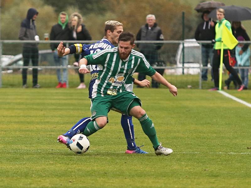 Sokol Hostouň - SK Kladno 1:3, Divize B, 8. 10. 2017