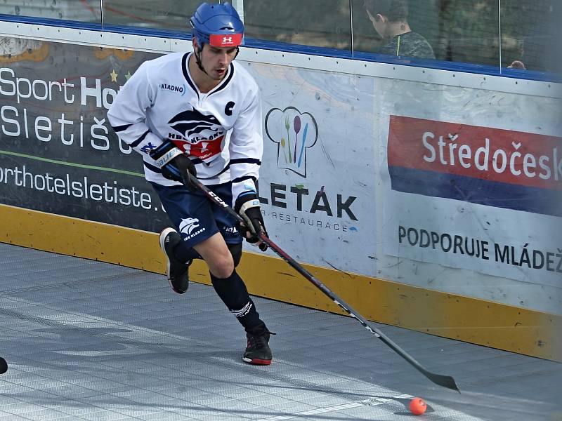 HBC Kladno – TJ Snack Dobřany 6:3,  Extraliga hokejbalu 19. 9. 2020