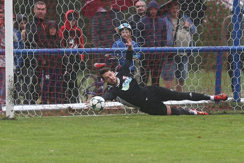 Baník Libušín - SK Hřebeč 2:3pk, KP, 23. 9. 2018