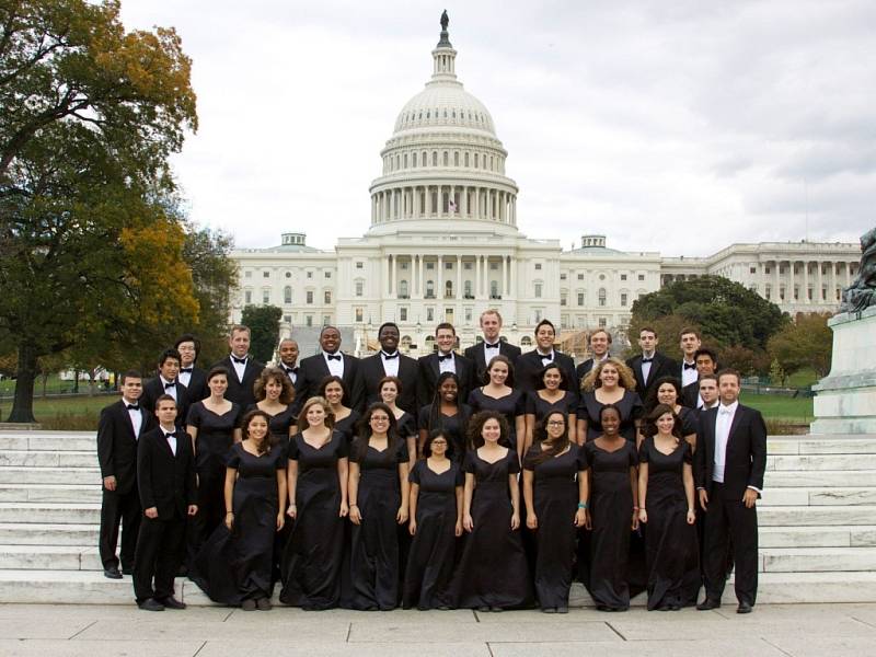 Ve středu 8. května v 10 hodin vystoupí v chrámu sv. Gotharda ve Slaném 30 členný sbor University Singers z Southwestern Adventist University v USA.