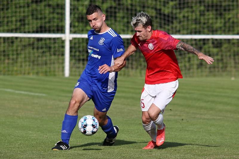 AFK Tuchlovice - TK Slovan Lysá nad Labem 2:1 (2:1), KP 18. 6. 2022