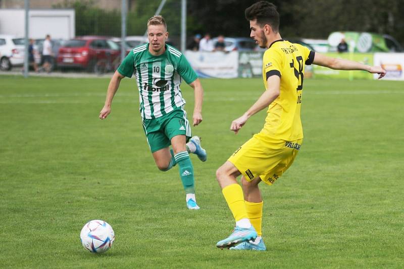 Sokol Hostouň - FK ROBSTAV Přeštice 1:0 / ČFL /28. 8. 2022