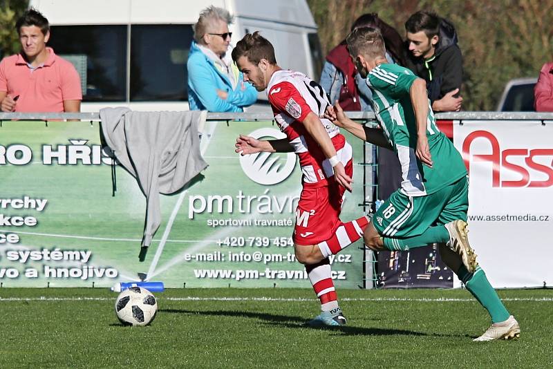 Sokol Hostouň - Povltavská FA 2:1 (1:1), ČFL, 4.10. 2020