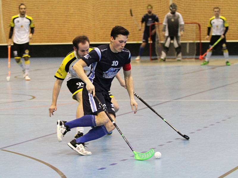 Kanonýři Kladno - FBC Start98 4:3, 1. liga mužů - semifinále, Kladno, 19. 3. 2016