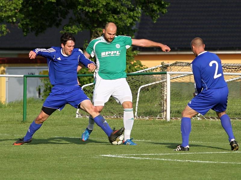 Sokol Hostouň - SK Hvozdnice 1:1, I.A. tř., 4.5.2014