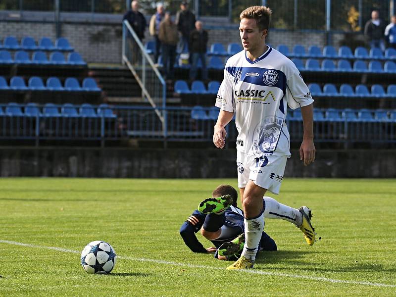 SK Kladno - FK SEKO LOUNY 3:2 (2:1), Divize B, 14. 10. 2017